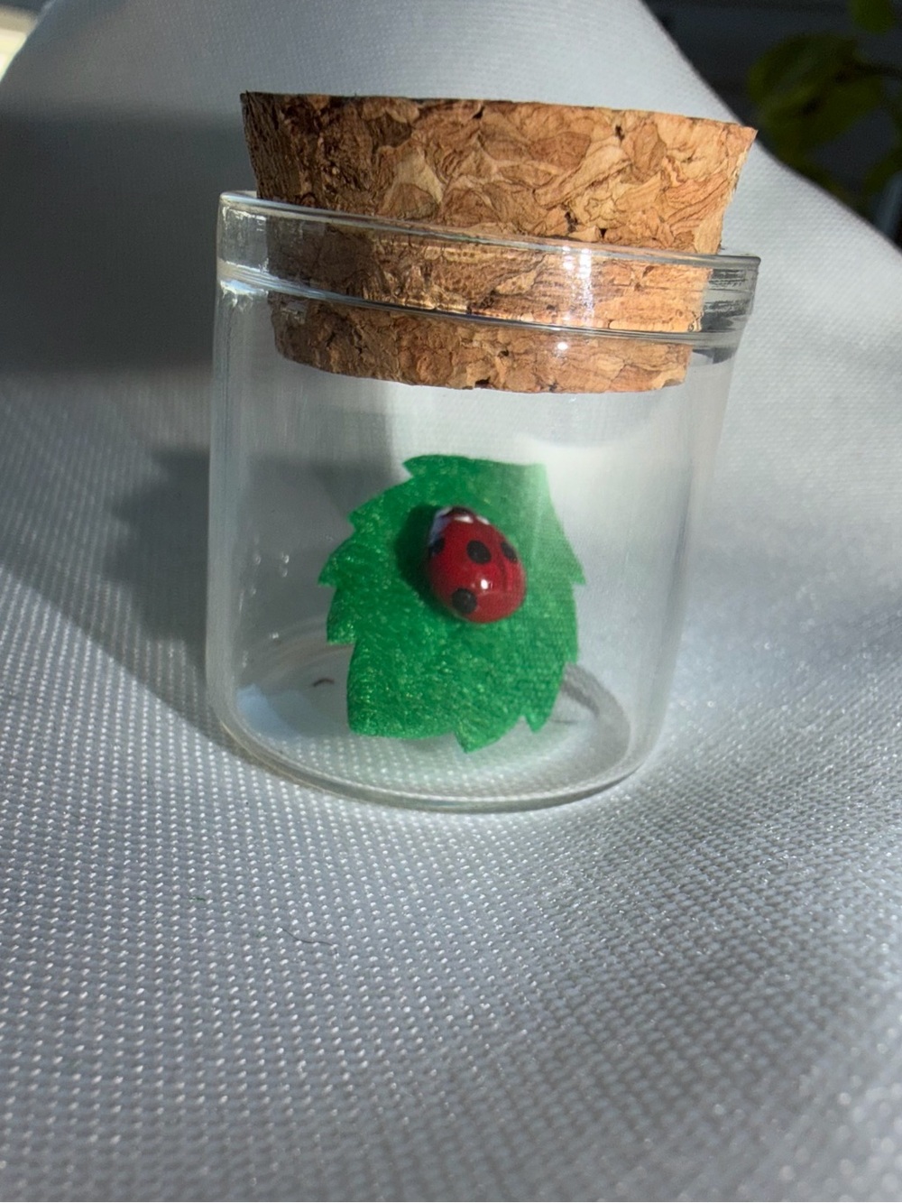 Mini Ladybug Pin Charm - handmade - Picture 6 of 7